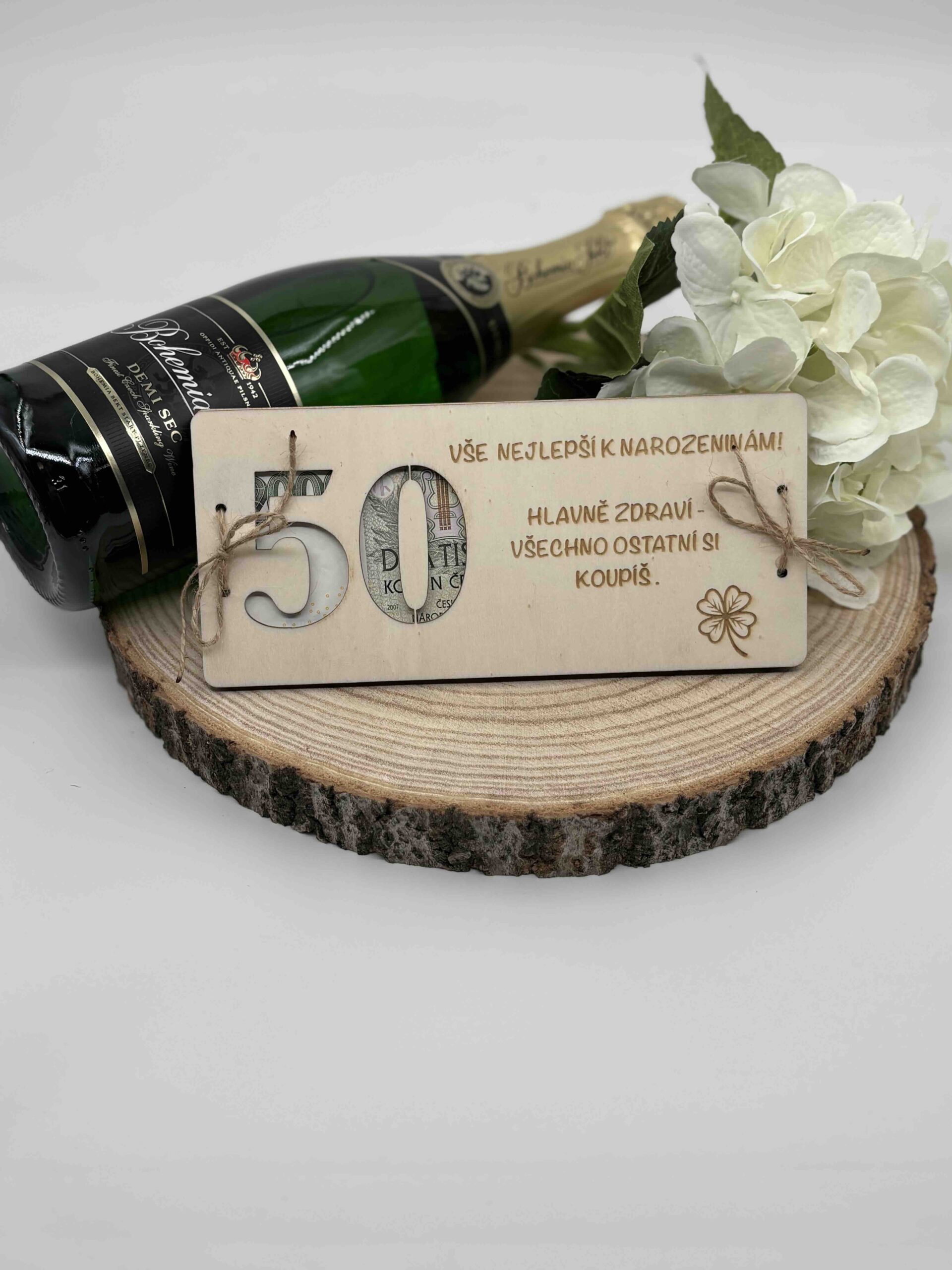 Kapsa na peníze - narozeniny 50